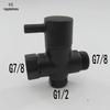 Dual Angle Valve Bidet Kit: High-Pressure Booster Spray Gun for Bathrooms
