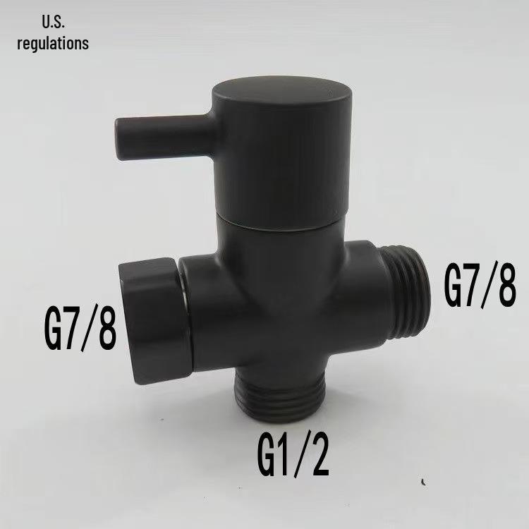 Dual Angle Valve Bidet Kit: High-Pressure Booster Spray Gun for Bathrooms