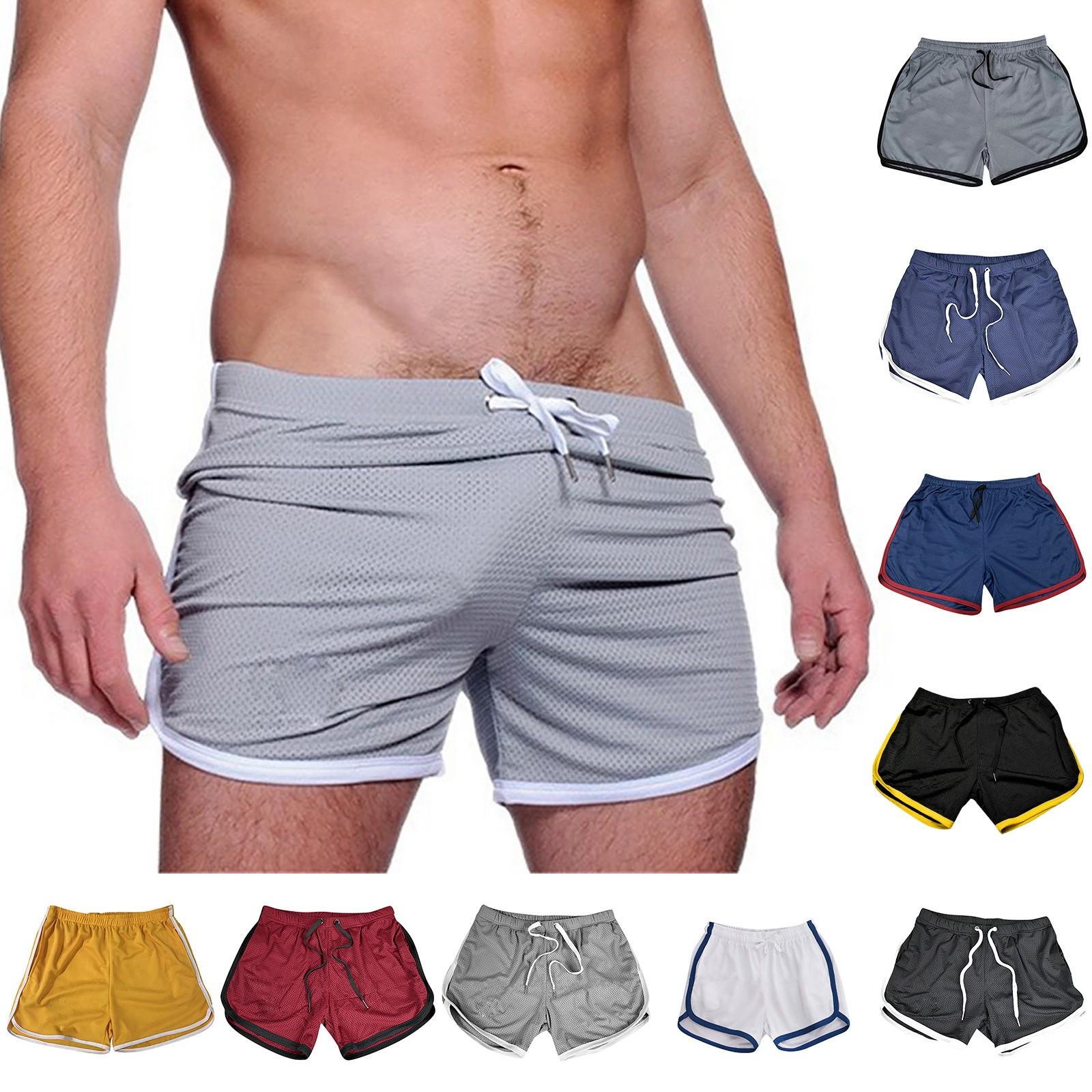 

Мужские шорты, повседневные классические летние пляжные шорты на шнурке с эластичной талией и карманами