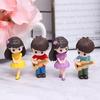 Personality Couple Ornaments Plastic Diy Decoration Creative Cake Ornaments Keychain Pendant