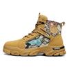 Outdoor casual men's shoes bear Martin boots men's high-top tooling boots new autumn locomotive tide boots men