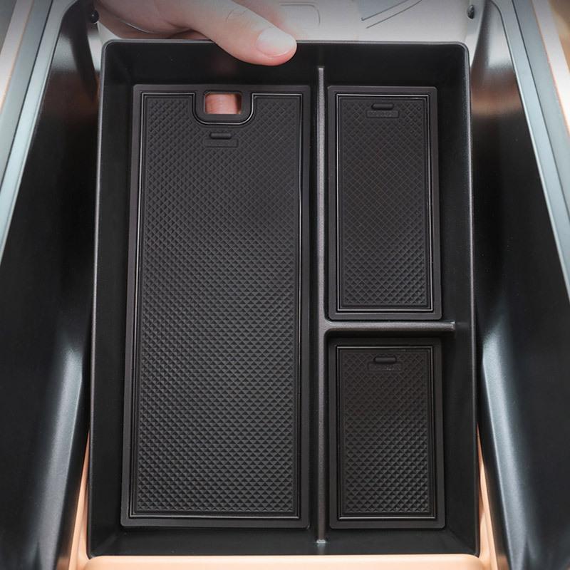 Vtear For Jeland JAECOO J8  2024 Car Armrest Storage Box Interior Under Center Console Organizer Tray Decoration Accessories