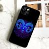 Twelve Constellations Phone Case For iPhone 17 16 15 14 13 12 11 Pro Max Plus 12 13 Mini 16e 17 Air Cover Coque