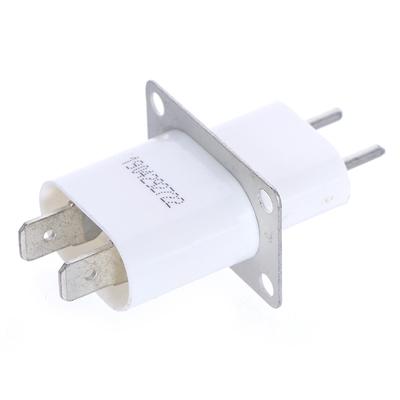 2Pcs Microwave Oven Magnetron W/ Through-Core Capacitor Pin Sockets Converter