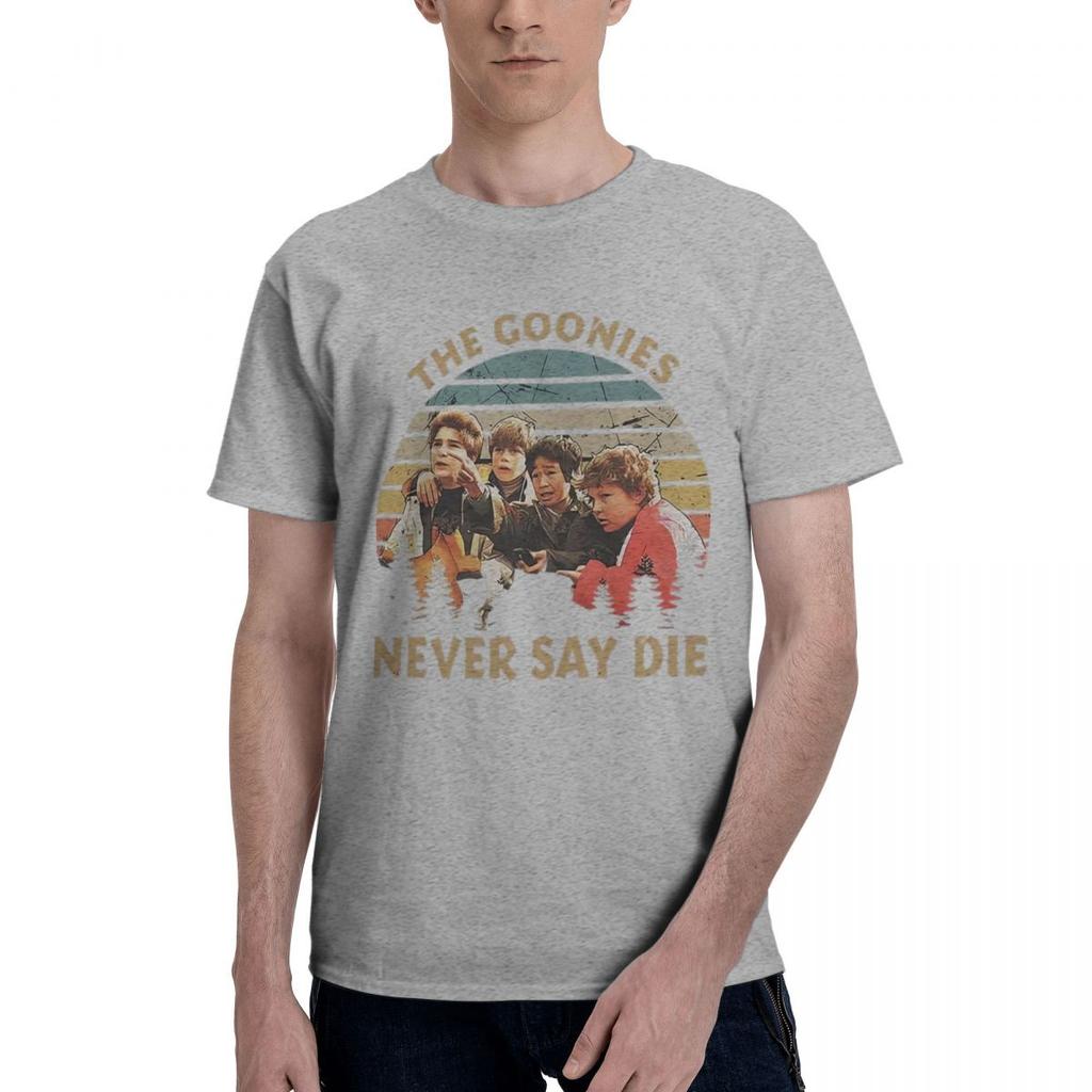 Never Say Die GooniesInspiriert 100% Baumwolle Lässig Atmungsaktiv Bequem Niedlich Neue Geschenke Und T-Shirts Herren Oberteile
