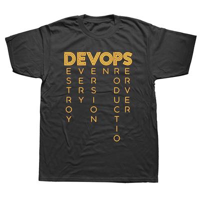 DEVOPS Prawdziwa definicja DEVOPS Koszulka Devops Komputerowy Nerd Geek Programista Zabawny Sarkastyczny Cool Słodki Programowanie