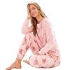Dumbo Womens/Ladies Velour Long-Sleeved Long Pyjama Set