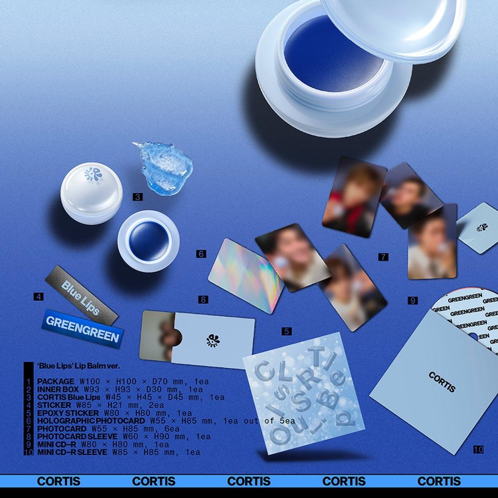[Pre-order] CORTIS The 2nd EP [GREENGREEN] ('Blue Lips' Lip Balm Ver.) Version Select Official K-POP Album CD
