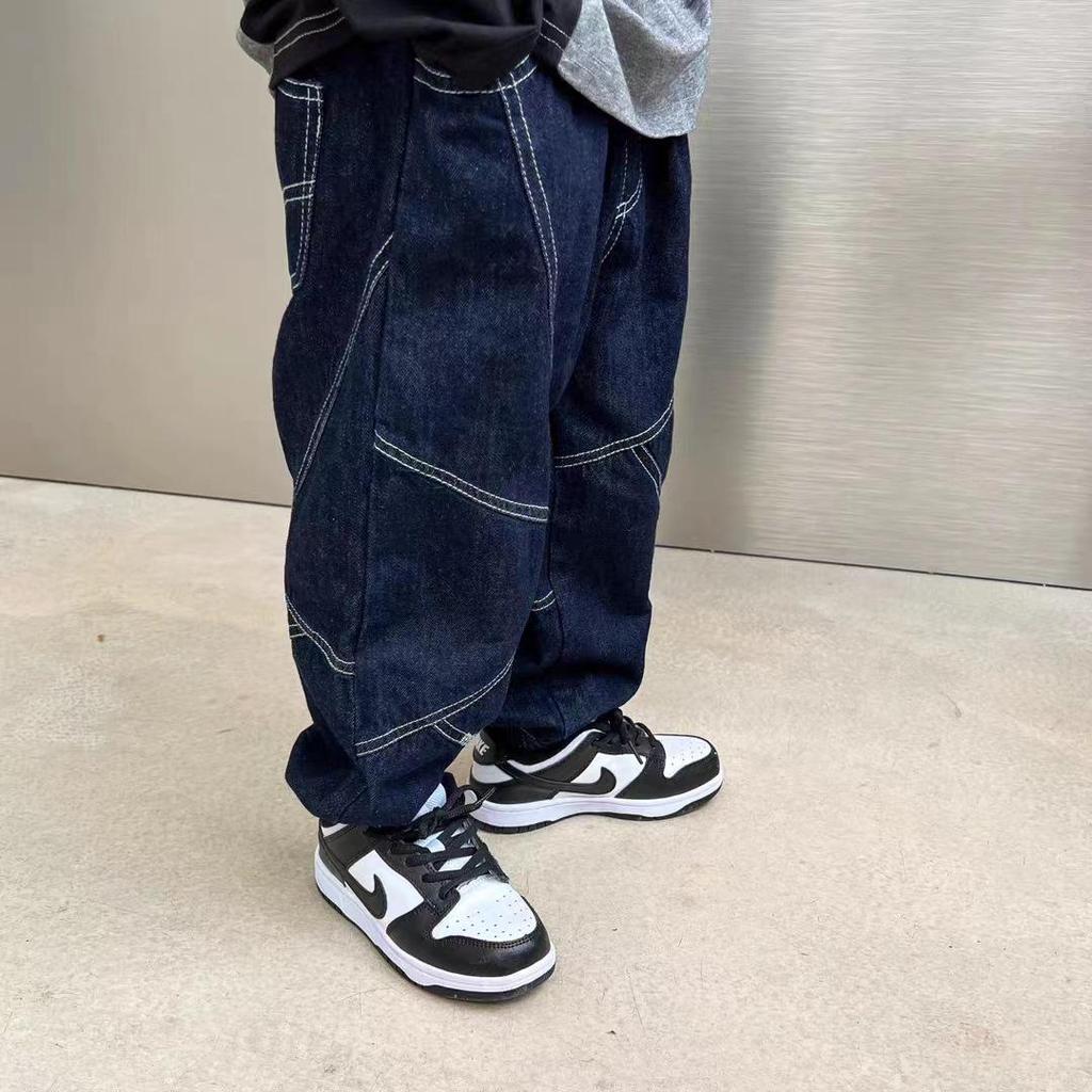 Fluff Lined Versatile Winter Children's Jeans