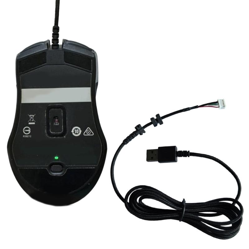 USB-Mauskabel-Ersatz-Reparaturzubehör für Lancehead TE Tournament Edition Gaming-Maus, Schnelle Übertragung