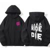 MucOff Ride or Die Sweatshirt Cotton Hooded for