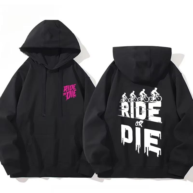 MucOff Ride or Die Sweatshirt Cotton Hooded for
