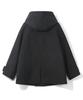 CGP (Women) Double-Button Half Coat - Dark Grey