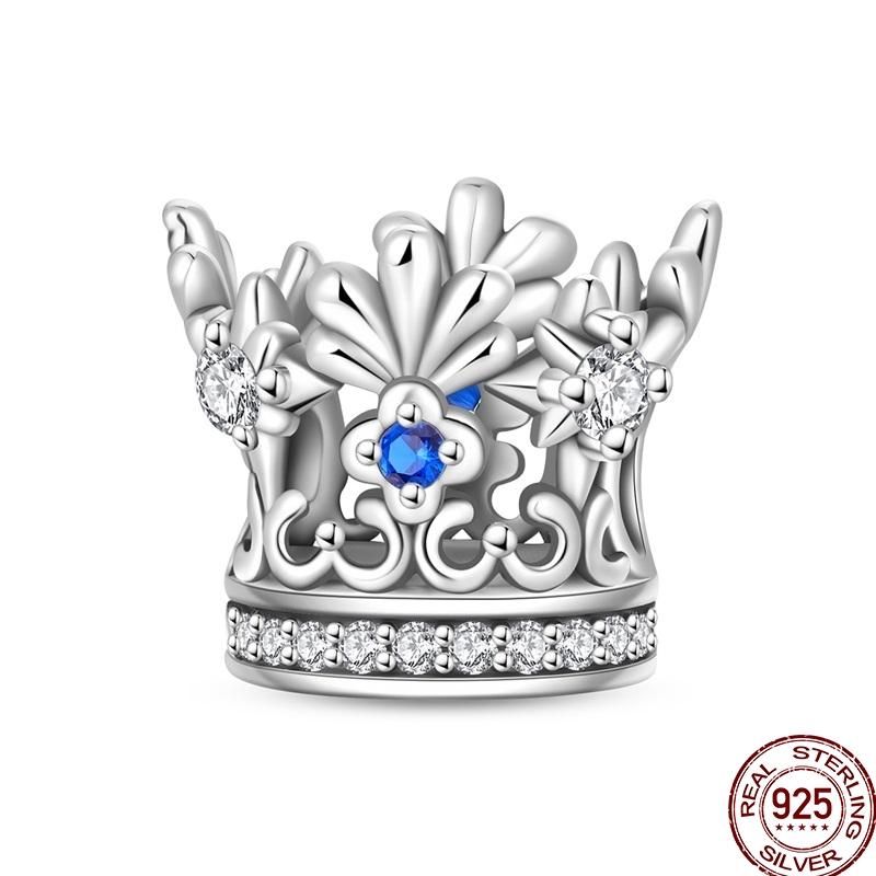 100% Copper Crown Shrimp Crab Charms Beads Butterfly Heart Birthday Pendants Fit Bracelet Jewelry Gifts Marking