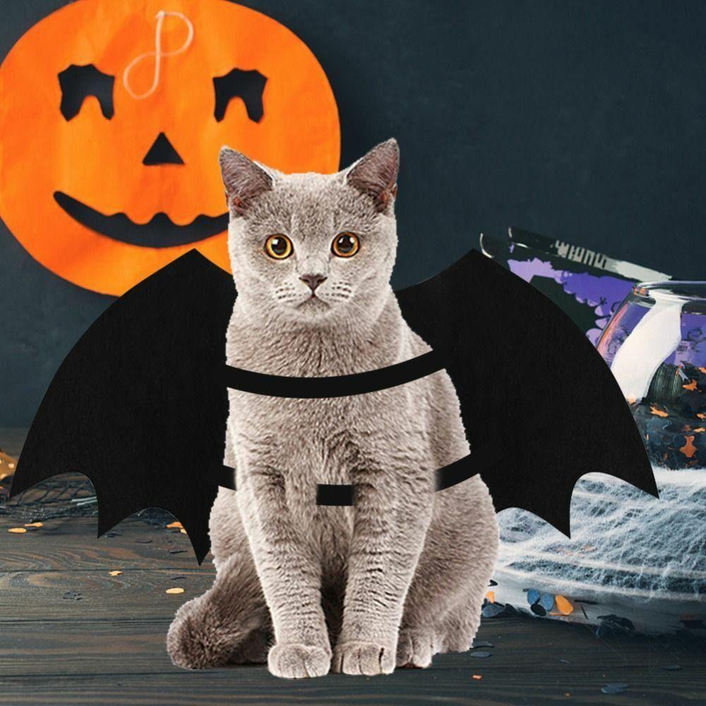 Dress Up Dog Cat For Small Animals Pet Bat Wing Pet Accessorie Halloween Supplies Pet Clothes