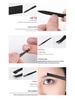 Business Style Nail Care Set: Carbon Steel Nail Clippers, PU Leather Case, Nose Hair Trimmer, Eyebrow Tweezers, Nail File
