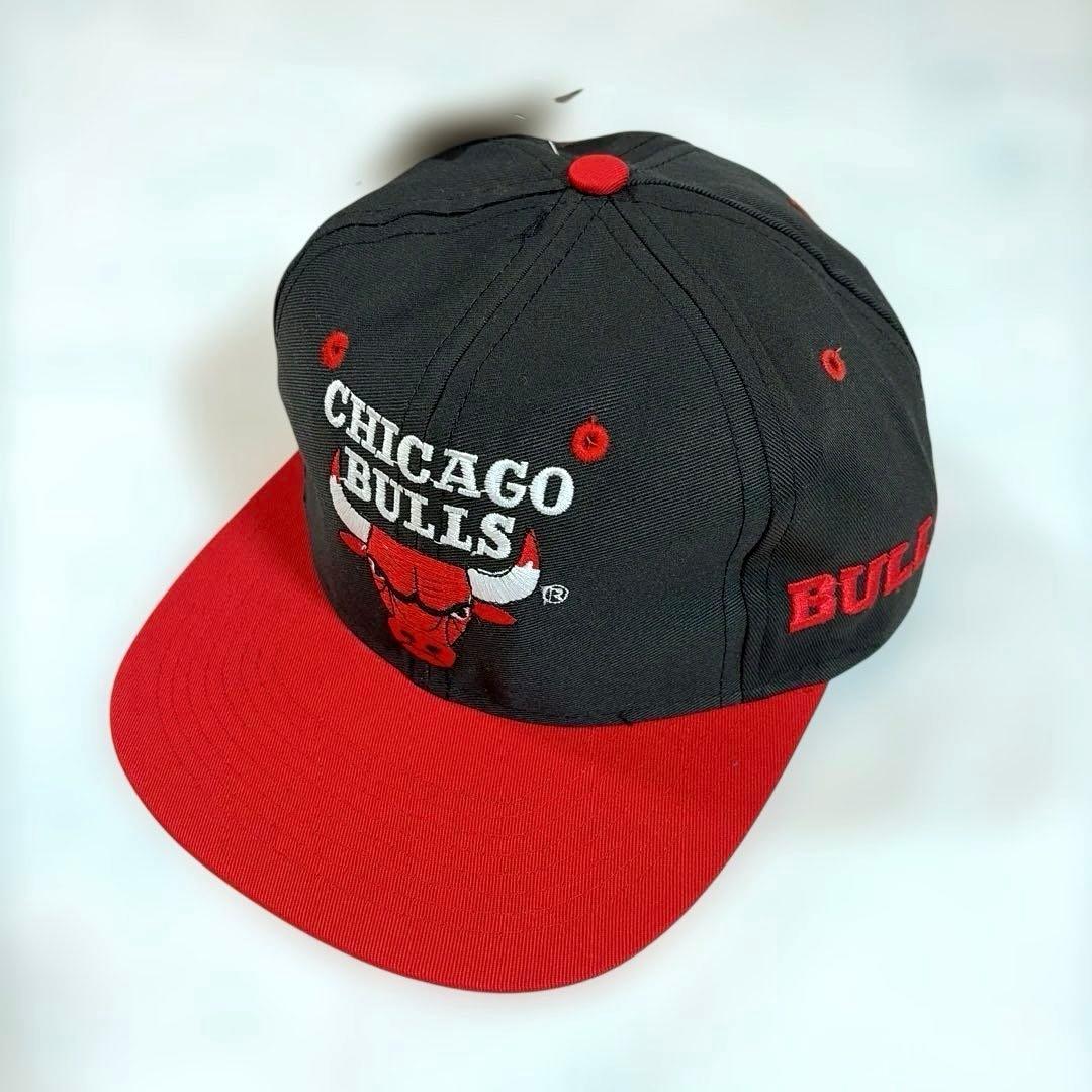 Used NBA Chicago Bulls Chicago Bulls Cap Black x Red