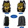 3PCS Numbered 6&7 Pattern Backpack Set | The Perfect Choice for School & Travel