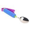 Auxiliary Spoon 360 Degrees  Flexible Rotation Head Safe Practical Eating Spoon for Home