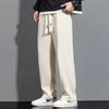 Men's Quick-Drying Ice Silk Casual Pants - Thin, Loose, Straight-Leg, Perfect for Spring and Summer