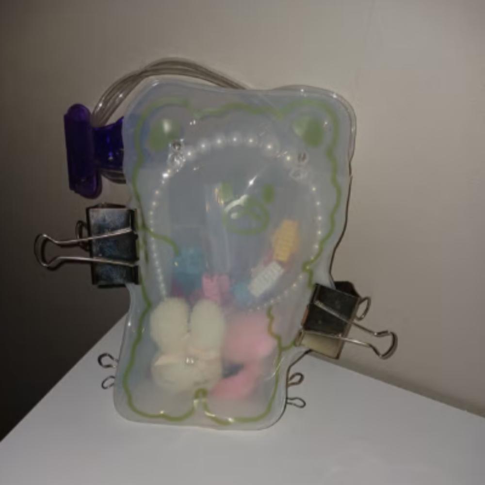Teddy Bear Transparent Bag