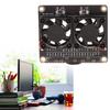Raspberry Pi 4B Dual Fan Raspberry Pi 4B Heatsink Kit Raspberry Pi 4B GPIO