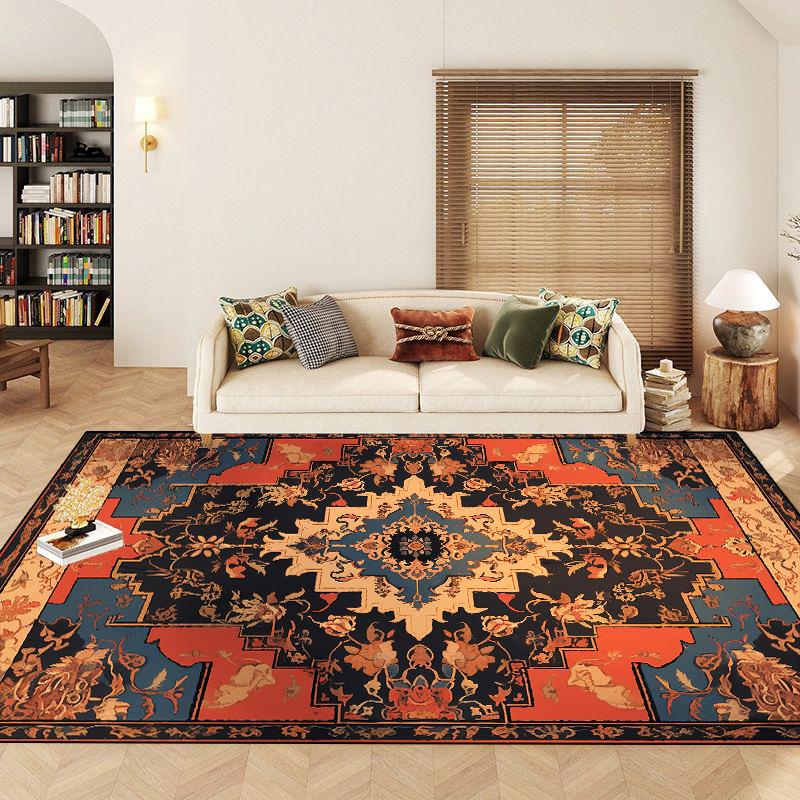 Dywan perski vintage do salonu klasyczny wystrój domu luksusowe dywany duży dywanik do dekoracji sypialni zmywalny ganek kuchenny mata