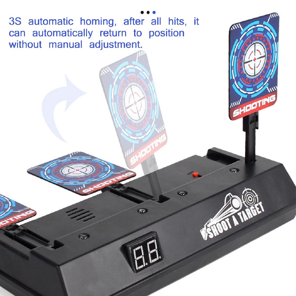 Home DIY High Precision Auto Scoring Board Reset Electric Target For Toy Guns Accessories Outdoor Fun Sport Toys Dropshipping