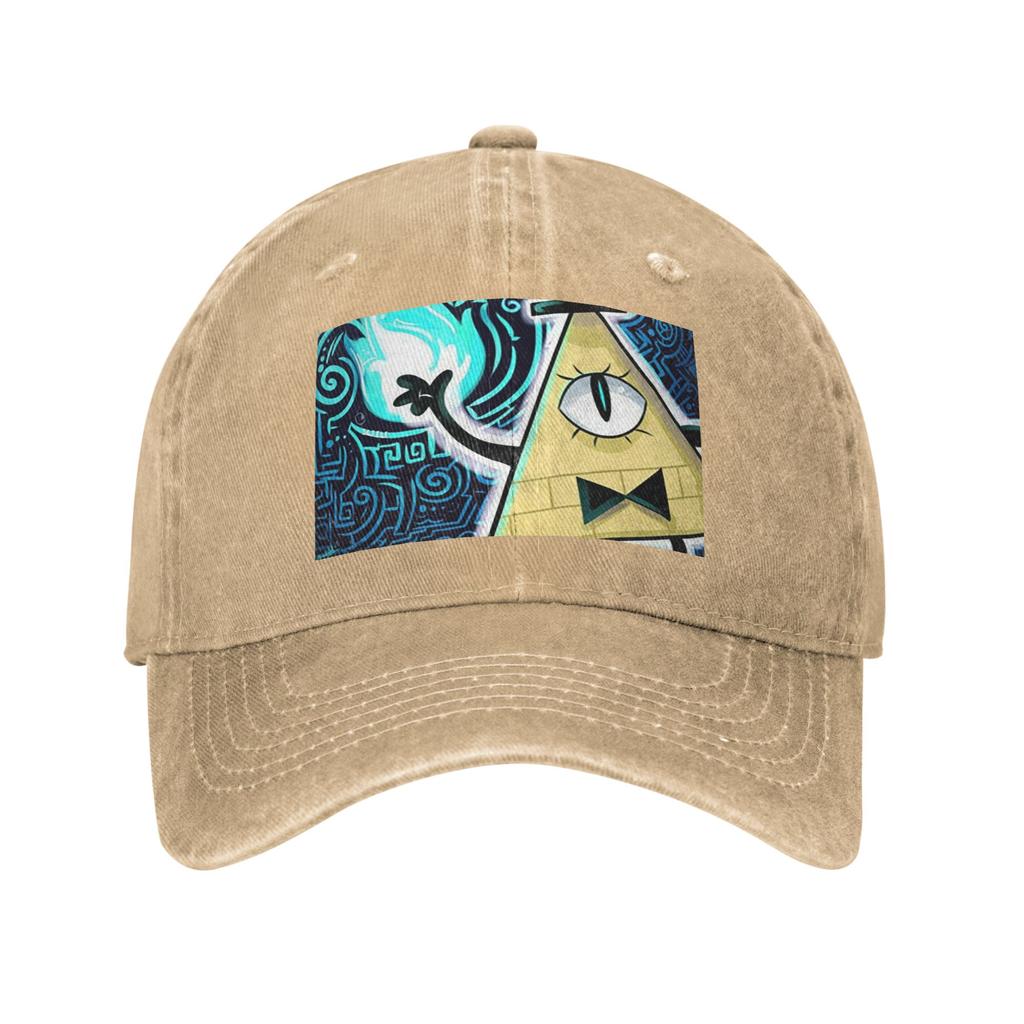 Cartoon Gravitys Falls Denim Fabric Cap Casual Baseball Caps Adjustable Hat Summer Unisex Baseball Hats