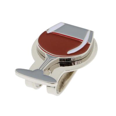 Premium Golf Ball Marker Hat Clip Glass Cap Clip Alloy Gift