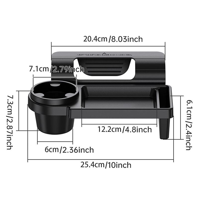 Car Side Door Storage Box Multifunctional Car Organizer Box With Phone Slot Cup Holder Hanging Storage Rack Auto Accessories