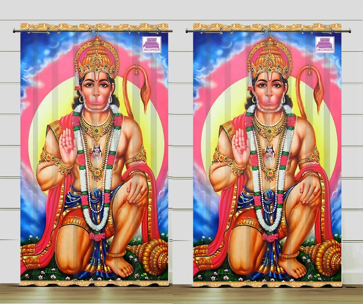 

3D God OM Shiva Printed Curtains Luxury Gold Drape for Living Room Bedroom Hall India Temple Cortinas Home Decor 100W130H(CM)40x51in&Hook