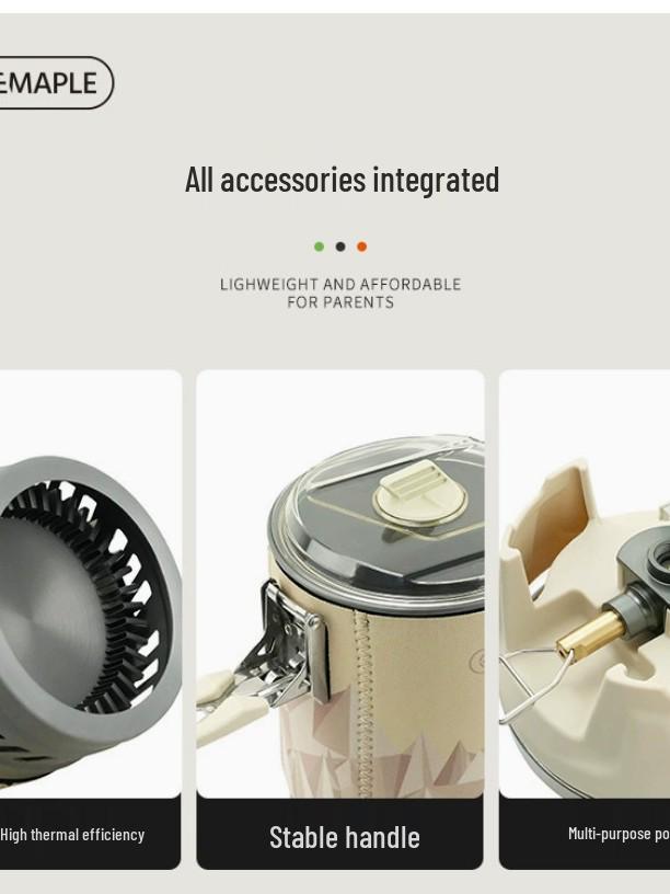 X5 Windproof Solar Camping Stove - Energy-Saving Outdoor Portable Cooker