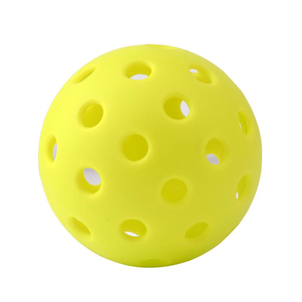 Pickleball Paddle and 40/26-Hole Injection Molded Plastic Balls for Outdoor Play