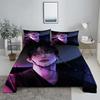 Villain Boy K-Pop D-Demon Hunters 3D Printed Bed Sheet Set with Pillowcase Soft Bedding Kit for Home Decor