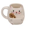 Cat Mug with Original Mug Compartment