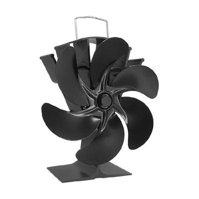4Blades Heat Powered Stove Fan Mini Fireplace Fan Log Wood Burning Fan Quiet Fireplace Efficient Heat Distribution