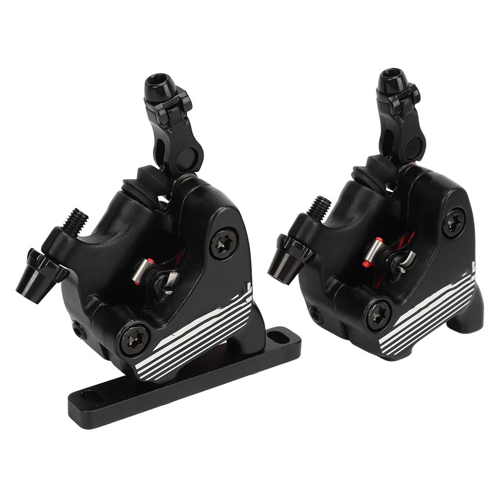 Bike Hydraulic Disc Brake Aluminium Alloy Road Oil Line Pulling Front Rear Brake Caliper for 140mm Disc
