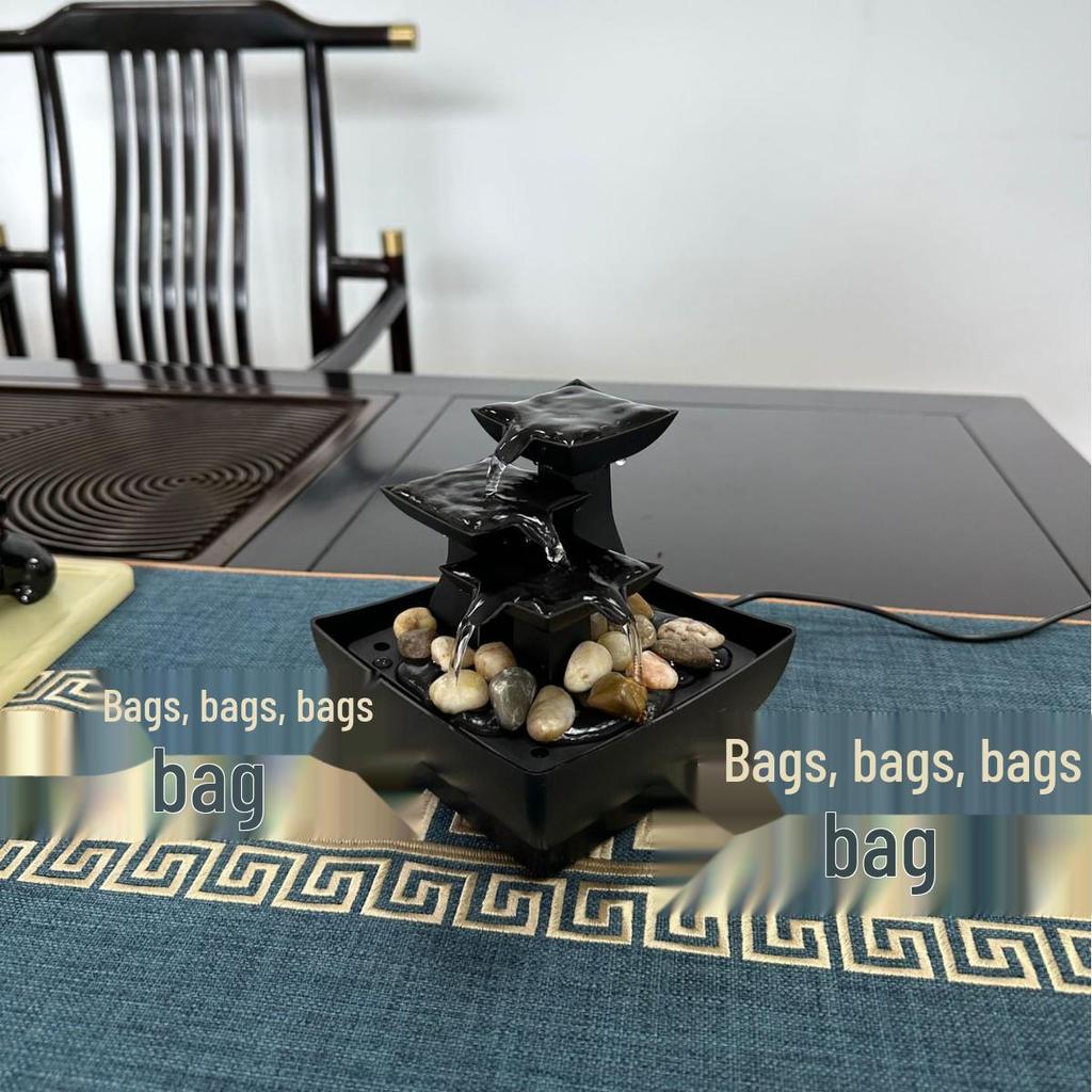 Desktop Water Fountain: Wealth-Attracting Home & Office Decoration