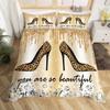 Silver Glitter Bedding Set Bling Party Decorations Duvet Cover For Kids Boys Girls Teens Diamond Comforter Cover Room Decor 3Pcs