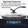 Universal Stone Pans Household Maifanshi Nonstick Frying Pan with Soft Resistant Handle Induction Cooker Gas Stove 26cm