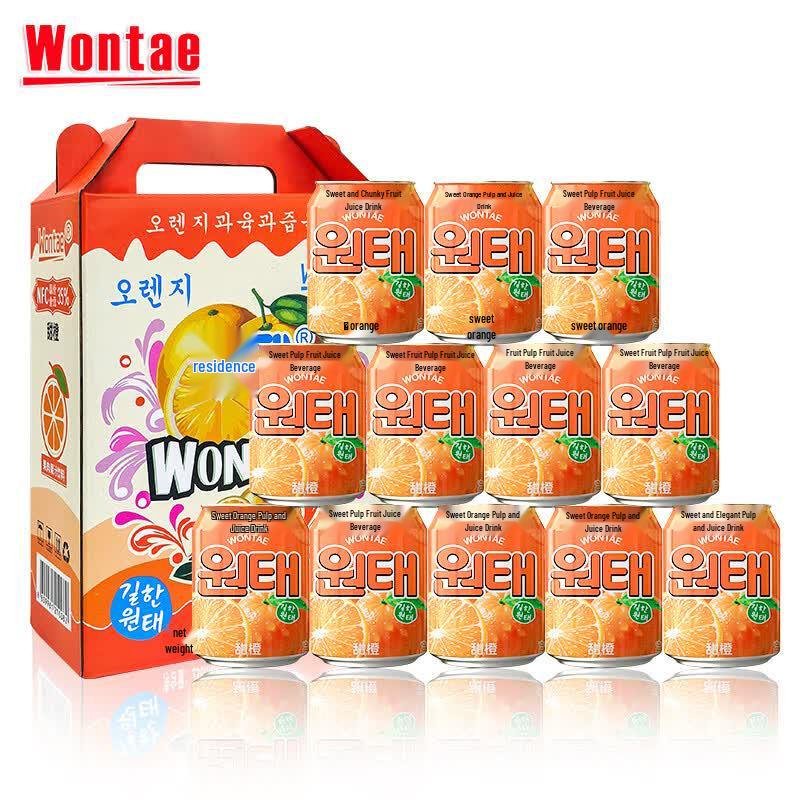 WONTAE Korean Style Fruit Pulp Juice Drink