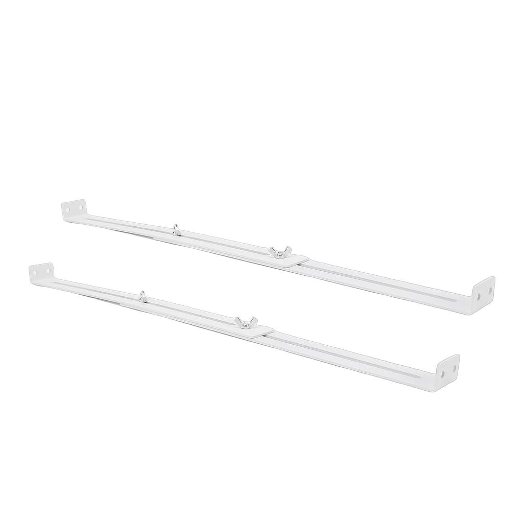 2pcs Drawer Repair Kit Carbon Steel Drawer Support Brackets Kit for Repairing Reinforcing Wooden Chipboard MDF Drawers