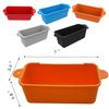 Accessoires de Grill en Silicone Durables et Résistants à la Chaleur Doublure de Four Bac Récupérateur Grill en Silicone pour Plat à Four