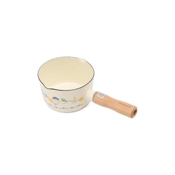 [Afternoon Tea Living] AfternoonTea LIVING Молочник JQ90 Fleur du Cour Эмалированный молочник Белый