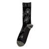 Guns N Roses Unisex Adult Skulls Band Monochrome Ankle Socks