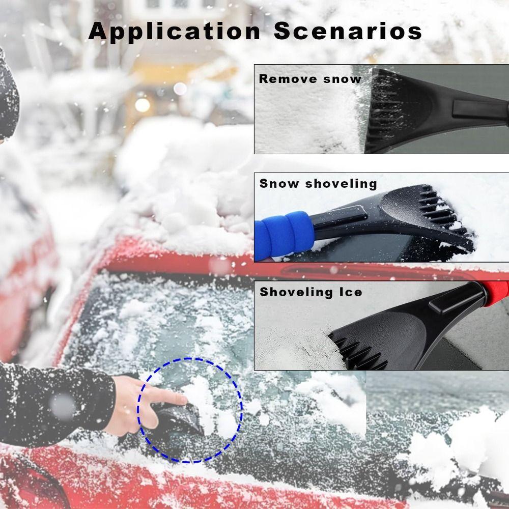 With Foam Handle Ice Scrapers for Car Windshield Scrape Frost and Ice for Truck SUV Vehicles