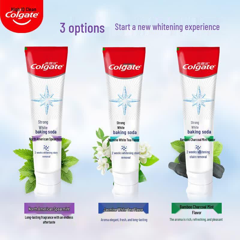 Colgate Power White Baking Soda Spearmint Toothpaste