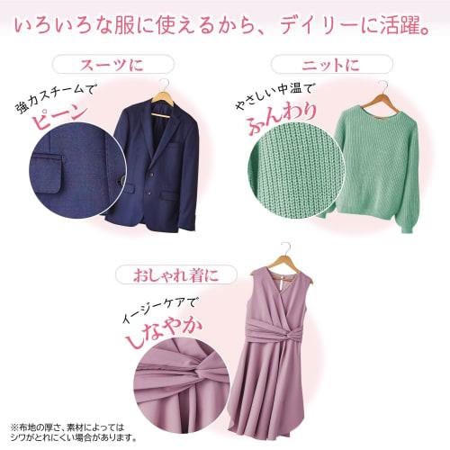 Hitachi Clothing Steamer Steam Iron CSI-RX5BE C Milky Gray Continuous Steam with Brush