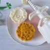 Holiday Pastry Shaping Tool, 75G Manual Mooncakes Press with Plastic Body and Smooth Inner Wall for Crystal Cakes and Seasonal Baking Projects